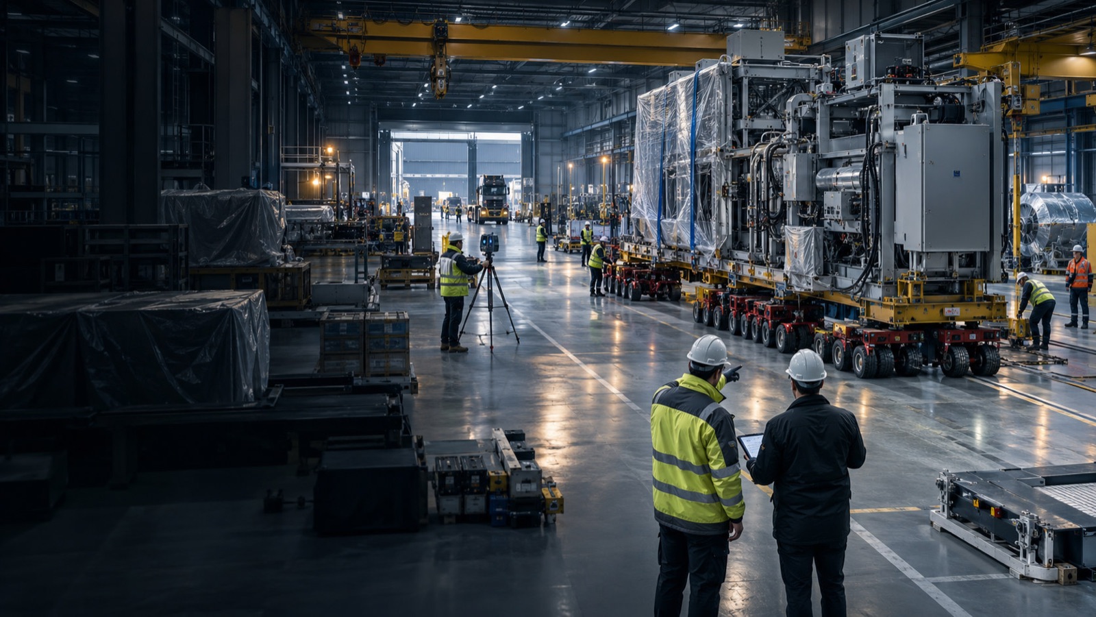 An integrated industrial relocation project